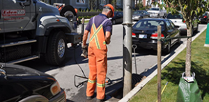 Storm-drain-cleaning-module