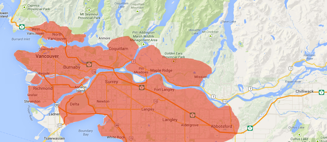 BC map